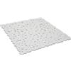 Metaform Tappeto Antiscivolo Doccia Bianco in PVC Mod. Bali