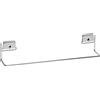 Metaform Porta asciugamani 40 cm da parete Cromo in Acciaio cromato Mod. Grip