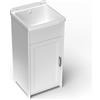 Mongardi Mobile Lavatoio in resina per esterno-interno 45x40x85