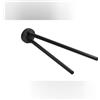 Metaform Porta asciugamani a snodo modello CLASS BLACK Metaform