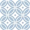 Divina Home Piastrelle in LTV PVC autoadesive da pavimento parete Set 22 pz 2 mt2 30x30 effetto maiolica Capri