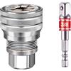 Gesuche Chiave a bussola regolabile universale con adattatore, 10-19 mm, chiave a cricchetto da 3/8 -3/4, custodia per chiave dinamometrica a cricchetto da 3/8 e trapano elettrico