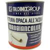 Generico Pittura Opaca all'Acqua Bianco 750 ml per Legno, Plastica, Pareti e Cartongesso | Vernice Bianca Coprente Inodore | Fondo Opaco Interno Esterno