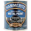 Hammerite, vernice nera con finitura bocciardata da 750 ml