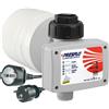 AMUR PRESSCONTROL 10 bar PRESSCONTROL AUTOCLAVE TEEPRES® Regolatore di flusso automatico Protezione contro marcia a secco + MONITORAGGIO di PERDITE + ARRESTO di EMERGENZA, VALVOLA DI RITEGNO, MANOMETRO