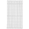 Minflora 10 guide di ricambio in plastica per cassetti, silenziose, scorrevoli, per casa, ufficio, cucina, rinnovamento (bianco, 298 mm)