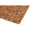Kork-Deko Pannello isolante in sughero iso, 1000 x 500 x 20 mm, in sughero pressato naturale, per un isolamento acustico e termico affidabile in pareti, soffitti, cartongesso e rivestimenti