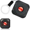Colexy Rilevatore di Telecamere Nascoste, Rilevatore di Microspie Portatile, Scanner a Infrarossi Anti-spia, per Hotel Casa Ufficio Viaggi Spogliatoi Bagni - Proteggi la tua Privacy (Nero)