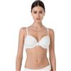 Lovable Reggiseno Imbottito con Ferretto in Microfibra | Effetto Lifting e Invisibilità | Comfort e Sostegno | Intimo Invisible Essence Donna, Bianco, 38 / 5C