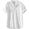 LKRSEEF Camicia Di Lino Camicia Di Lino Uomo Uomo Coreana Magliette Verdi Militari Maglietta Sportiva Maglie Trekking Abbigliamento Estivo Maglia Maniche Corte Running Tennis Pensione Giacca Estiva Manica