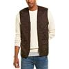 Barbour Gilet da uomo Polarquilt Waistcoat MLI0002 L Dk Brown