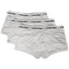 Calvin Klein 3p Trunk, Bóxer Uomo, White 01, M (Pacco da 3)