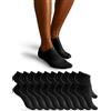 Heldenwerk Calzini da ginnastica donna e uomo 10 paia I corti in cotone traspirante Set di unisex sportivi taglia