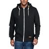 riverso - Felpa da Uomo con Cappuccio RIVThilo con Cappuccio e Zip, in Cotone a Tinta Unita, Colori: Grigio, Marrone, Verde, Rosso, Blu, Nero