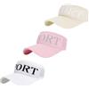 ZHAOCAI Cappello sportivo con visiera parasole per donne e uomini, visiera da golf pieghevole elasticizzata in rete traspirante, cappello casual per tennis, corsa, escursionismo, jogging all'aperto
