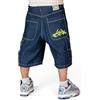 The blueskin Bermuda Baggy Uomo Blueskin Warrior Blu Eco Wash Hip Hop Skate-W 34 IT 48