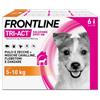 BOEHRINGER ING.ANIM.H.IT.SpA Frontline Tri-Act per Cani da 5 a 10 kg - Pipette antiparassitarie Contro Parassiti Esterni E Insetti Volanti - 6 Pipette Monodose