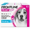 BOEHRINGER ING.ANIM.H.IT.SpA Frontline Tri-Act Cani da 10 a 20 kg - Pipette antiparassitarie Contro Parassiti Esterni E Insetti Volanti - 6 pipette monodose