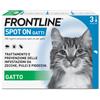 BOEHRINGER ING.ANIM.H.IT.SpA Frontline Spot On Gatti - Pipette antiparassitarie Contro Zecche, Pulci e Pidocchi - 3 pipette