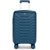 KADVA Sancho Valigia da Viaggio su Ruote I 72 litri Bagaglio a Mano I Guscio Rigido con 4 ruote girevoli a 360° I Serratura con Codice Personalizzato I Peso 3,4 kg Colore Blu.