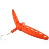 Dolvitrny Gancio pieghevole per muta da surf, immersioni e snorkeling, in plastica ventilata, con braccia larghe per evitare che si allunghi, design ad asciugatura rapida, compatto e pieghevole (rosso)