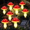 Kyduu 8 Pezzi Lampade Solari a Fungo, Luci Solari a Fiori, Lampade Solari per la Decorazione Esterna, IP65 Impermeabile Luci Decorative da Giardino a Energia Solare,per Giardino,Prato,Cortile,Sentiero