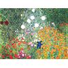 1art1 Gustav Klimt Poster Giardino Fiorito, 1906-08 Stampa d'Arte 80x60 cm
