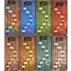 DEMMEX Lampadario a sospensione mosaico marocchino turco, catena 4,5 m, spina da 4,5 m, da collegare alla presa a muro, 130 cm, multicolore