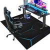 Atemrdsye Tappeto Sedia Gaming, Tappeto Sedia Ufficio, Tappeto Salvapavimento Antiscivolo, Tappeto per Sedia con Ruote, Tappetino per Sedia da Scrivania, Tappetino Protettivo per Pavimenti Duri 70 x 90 cm