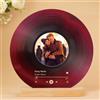 witfox Targa Spotify Personalizzata con Foto - Regalo di San Valentino per Lui e Lei, Regali Personalizzati Fidanzato Fidanzata Amica, Foto Personalizzata Idea Regalo, Regali per Lui Anniversario