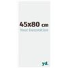 yd. Cornice 45x80 cm Bianco Lucente - Cornice in Plastica Evry