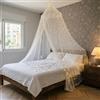 Bwaliffury Zanzariera Letto, Bwaliffury Zanzariera Grande per Letto o Patio Esterno, 60X250X1200cm, Letto Bimbi/Matrimoniale/Singolo, Ganci, borsa per riporli e lucine, per viaggi, campeggio, picnic