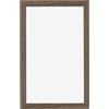 Dutch Frame Factory - Cornice 33x48 cm Noce Scuro - MDF | Vetro acrilico antiriflesso, Montaggio a parete, Adatta per foto, poster o puzzle, Made in Holland