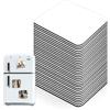 GBKDQQ 50 magneti grezzi a sublimazione, 5,5 x 5,5 cm, per lavagna bianca, personalizzati, per cucina, ufficio, parete, decorazione, fai da te