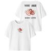Name IT Nkfjoliza SS Nreg Top Box, Bianco, 122/128 cm Bambine e Ragazze