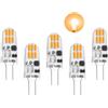 I-SHUNFA Lampadine LED G4 Bianco Caldo 2700K,AC/DC 12V,1.5W 160LM