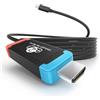 Lemorele Adattatore USB C a HDMI, Compatibile con Switch 2/OLED, Cavo HDMI 2.0 4K@60Hz da 2 m con PD 100W, Plug & Play, Alternativa al Dock TV, Compatibile con Steam Deck, ROG Ally, Laptop, Tablet