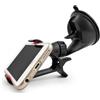 Generico Supporto Universale da Auto con Ventosa, Porta Cellulare con Clip per Smartphone, Rotazione 360°