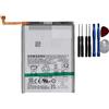 Generico Batteria di ricambio originale per Samsung Galaxy A53 5G A536B Batteria 5000mAh model EB-BA336ABY con strisce adesive incluse con kit di strumenti per l'installazione inclusi