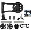 Jhaqto Supporto bici per Edge, supporto manubrio, supporto contatore GPS manubrio in lega di alluminio, supporto Combo compatibile Edge 20 25 130 200 500 510 520 800 810 820 1000 1030 Explore Touring e