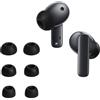 kwmobile 6x Auricolari di ricambio compatibile con Huawei Freebuds 5i Gommini sostitutivi in Silicone - 3 Misure - nero