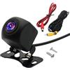 Jingan Telecamera retromarcia per auto,Telecamera posteriore per auto - Telecamera di backup retromarcia a LED impermeabile con ampia visione - Assistenza al parcheggio portatile, telecamere di parcheggio pe