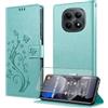 MQERYBV Cover per Xiaomi Redmi Note 15 4G/5G con 1 Pezzi Vetro Temperato