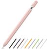 SSS·GRGB Astuccio ultra sottile in silicone per Apple Pencil (USB-C) 2023, accessori per Apple Pencil, doppio tocco, custodia in silicone (rosa chiaro, 1 pezzo)