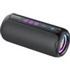 TIMU Cassa Bluetooth Portatile Potente 30W, Altoparlante Bluetooth 5.4 con Miglioramento Basso 3.0, IPX7 Speaker BluetoothAccoppiamento TWS, 24H di Autonomia con 8 Modalità RGB, Supporto Micro-Con, AUX, TF