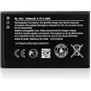 FIALDETEC Batteria per Nokia BL-4UL 1200mAh agli ioni di litio 3310 225 500 230 Asha 225