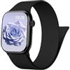 Yoohoo Cinturino Silicone Sportivo Compatibile con Cinturino Apple Watch per Donna | Cinturino Magnetico Sport Loop 38mm 40mm 41mm 42mm, Traspirante per iWatch Serie 11 10 9 8 7 6 5 4 3 2 1 Ultra SE 3 2 1