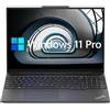 Lenovo ThinkPad E16 Business Laptop, Display WUXGA da 16, AMD Ryzen 5 7530U (Beat i7-1165G7), RAM da 24 GB, SSD PCIe da 1 TB, webcam, HDMI, RJ-45, lettore di impronte digitali, Wi-Fi 6, Windows 11