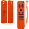 kwmobile Custodia Silicone Telecomando Compatibile con LG MR25GA (2025) Cover - Guscio Protettivo Telecomando Antiscivolo - Arancione