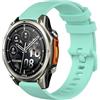 GIOPUEY Cinturini Compatibile con DOOGEE Anywise W1/W1 PRO, Morbido Silicone Cinturino [Resistente all'Usura] [Traspirante] - Green